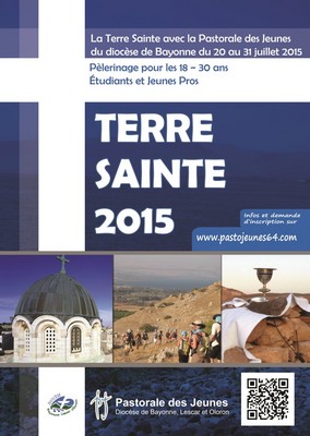 Affiche A3 Terre Sainte 2015