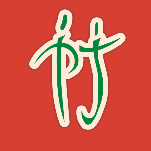 Logo Pastorale Jeunes et Vocations du 64 dans le style JMJ